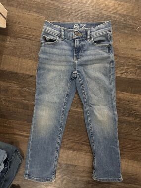 Light Blue Straight Kids Jeans
